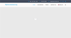 Desktop Screenshot of myaccountant.org